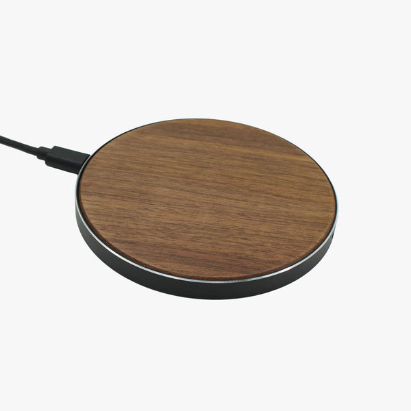 Walnut Wood Wireless Charging Pad