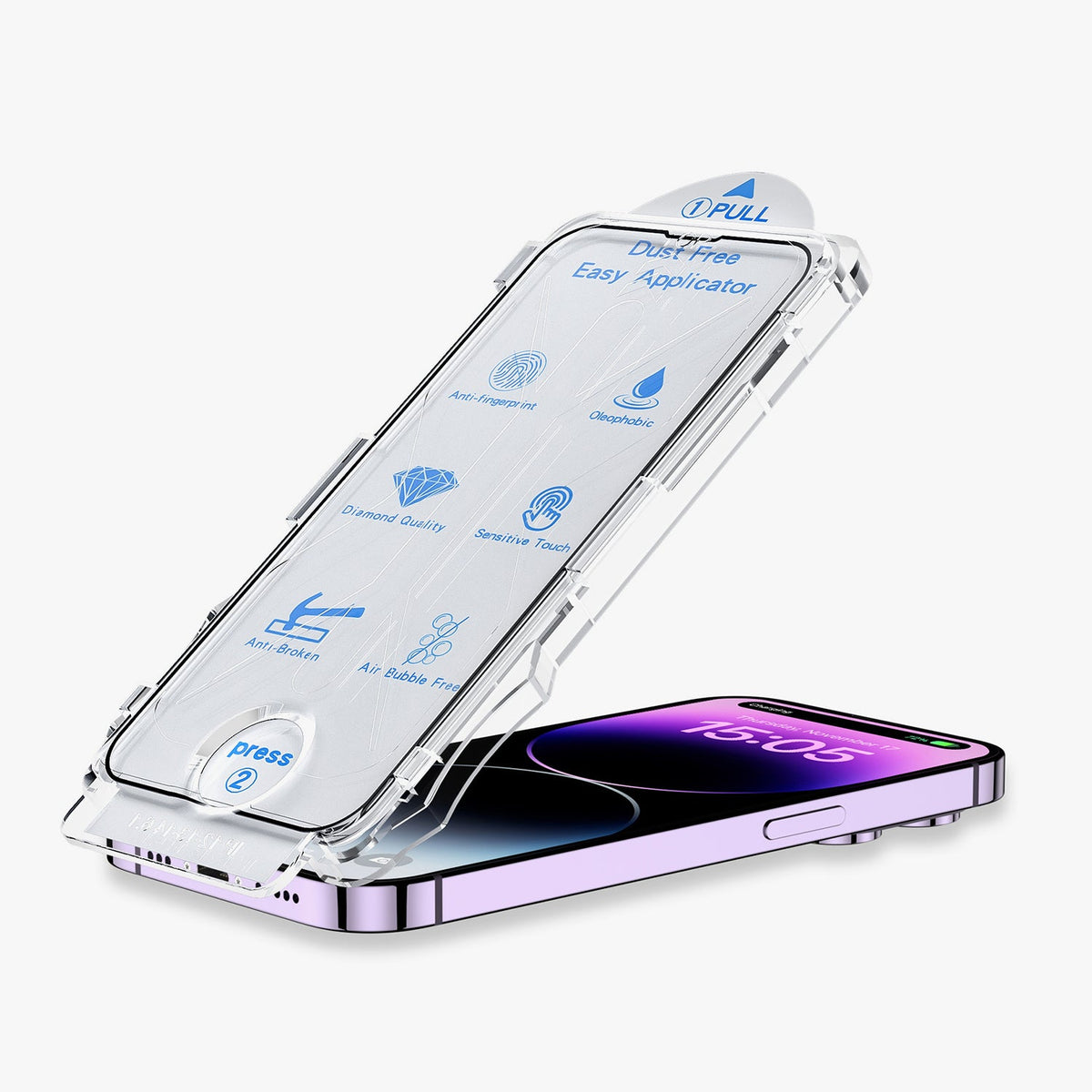iPhone 18 Pro - Ultra HD Screen Protector with Easy Applicator