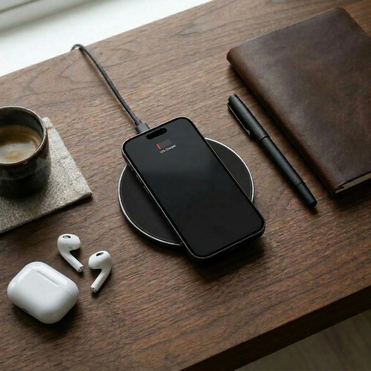 Leather Wireless Charging Pad